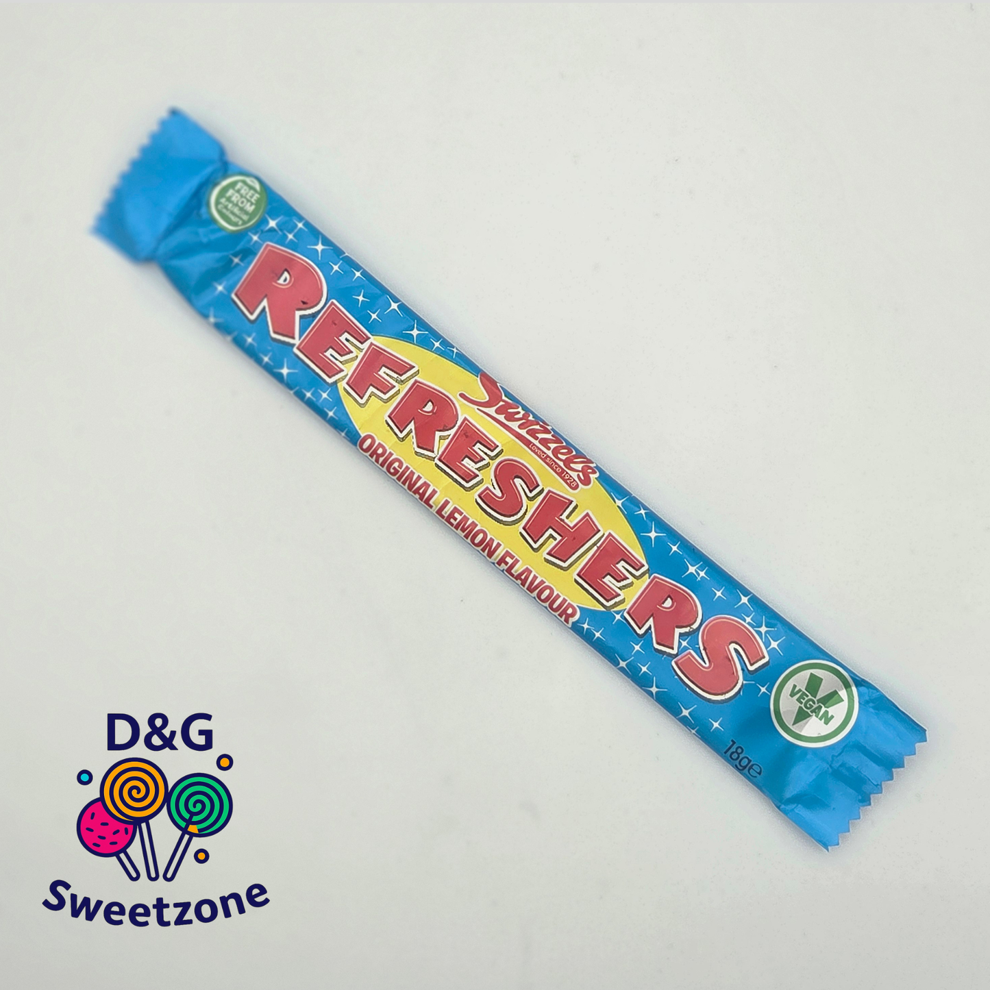 Swizzels Refreshers Original Lemon Flavour Chew Bar 18g