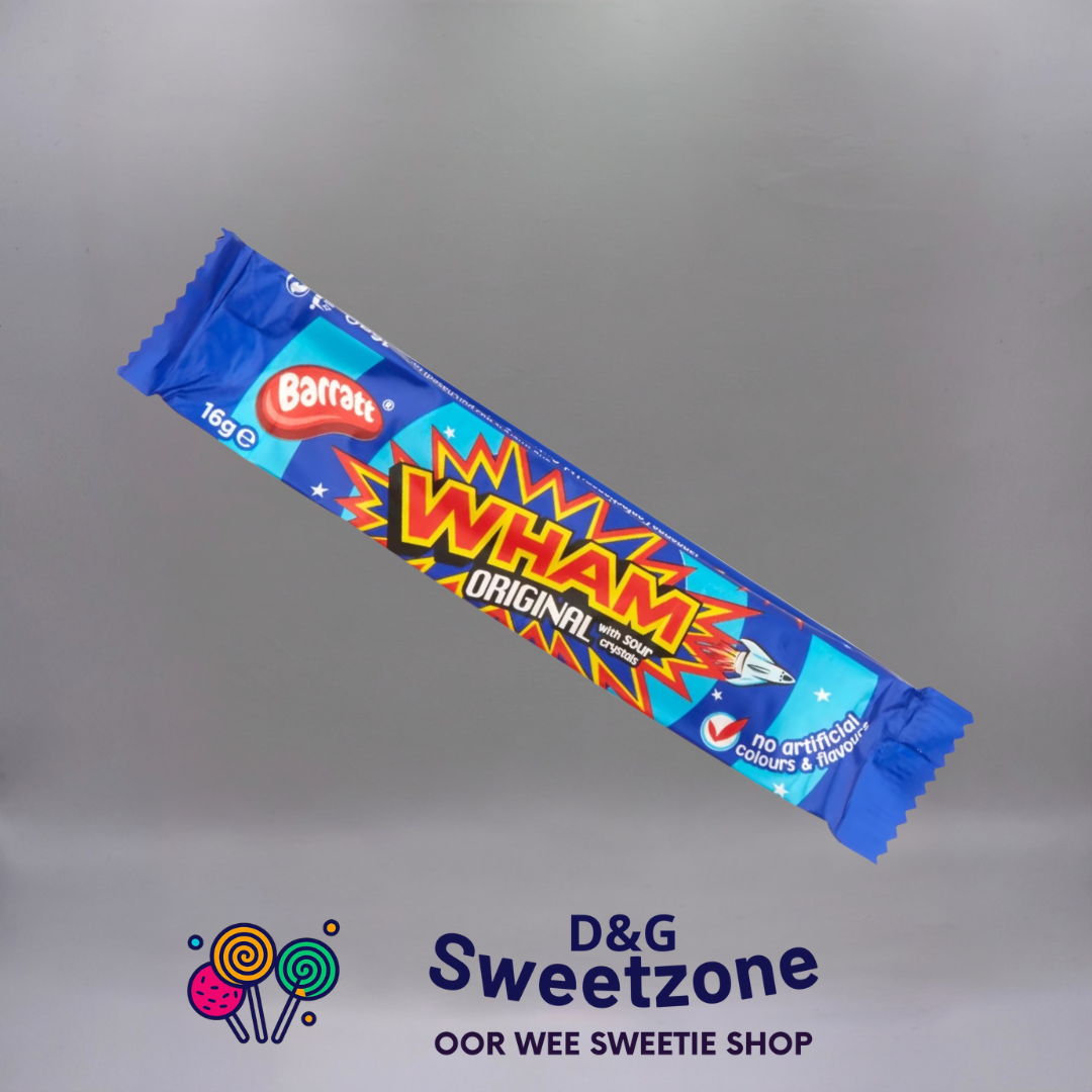Barratt Wham Original Chew Bars 16g ? D&G Sweetzone Falkirk