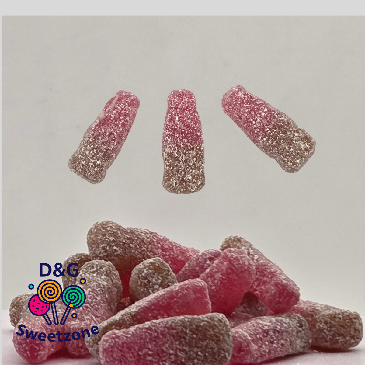 Kingsway Vegan Fizzy Cherry Cola Bottles