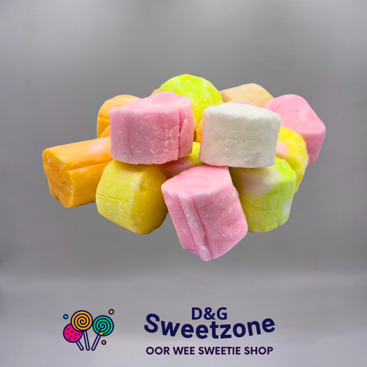 Gibb Edinburgh Rock – traditional Scottish Edinburgh rock sweets, at D&G Sweetzone, Stirling