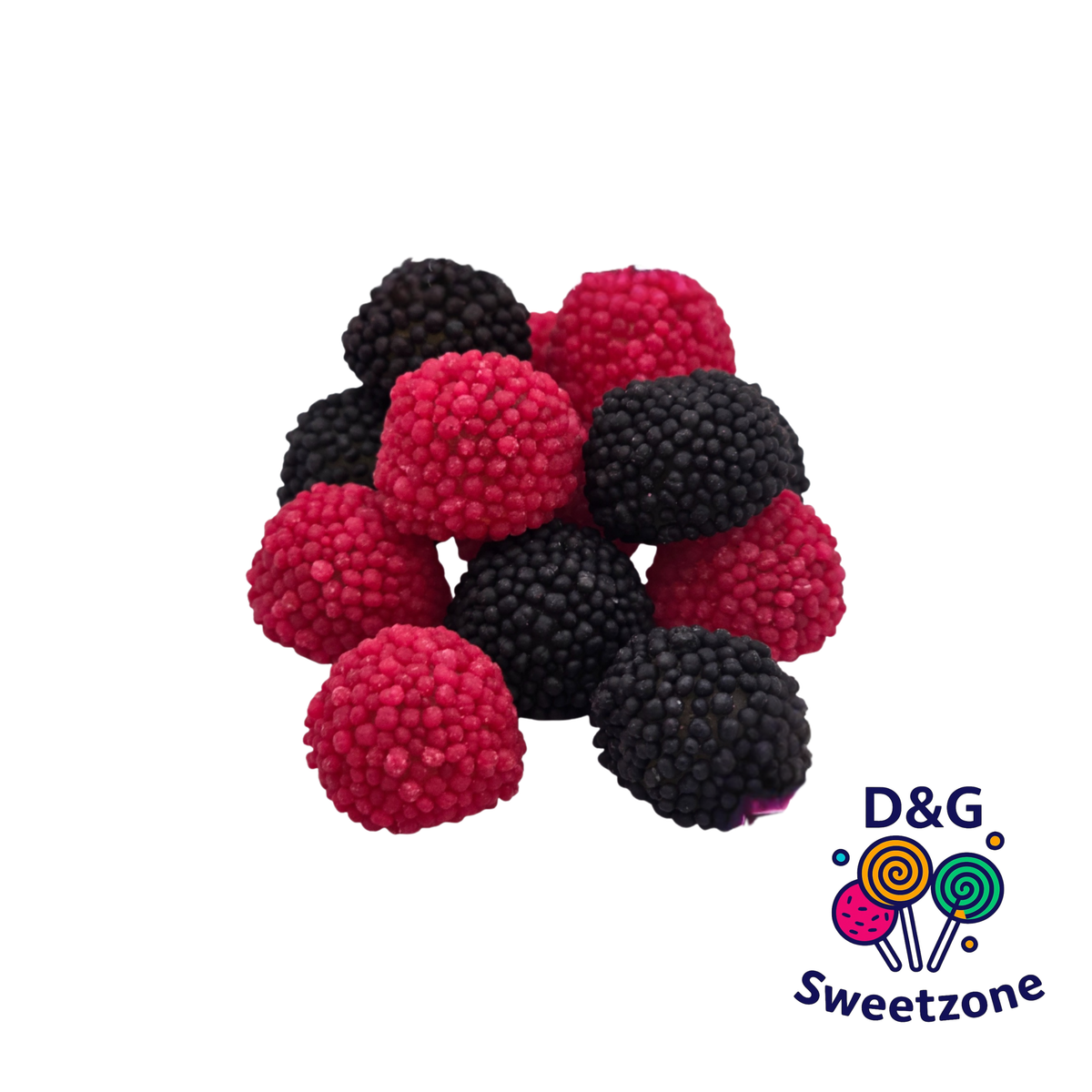 Kingsway Berries – berry-shaped jelly sweets, pick n mix at D&G Sweetzone, Stirling
