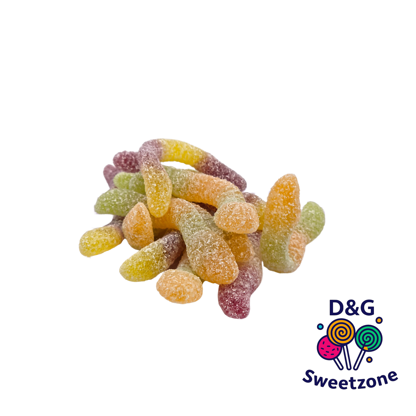 Kingsway Fizzy Jelly Snakes - snake shaped fizzy jelly sweets