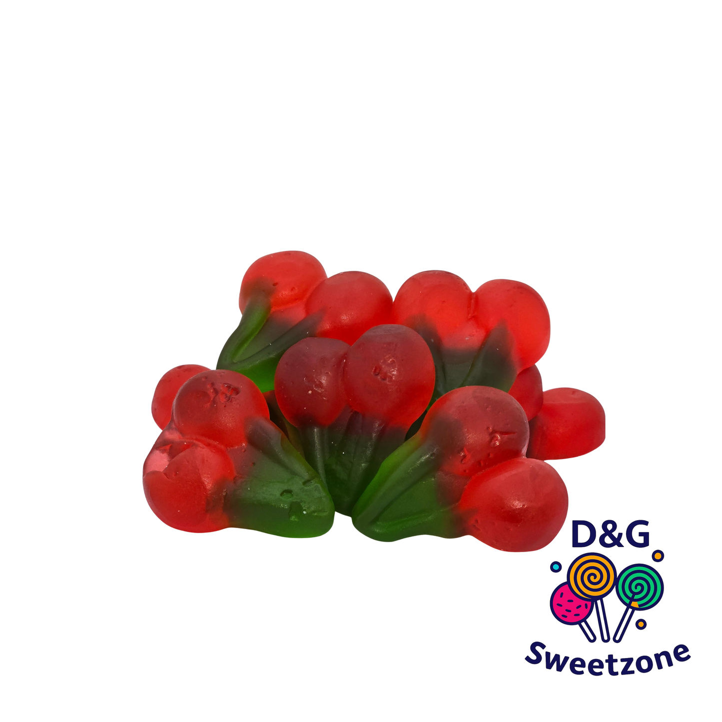Kingsway Twin Cherries - twin cherry shaped jelly sweets