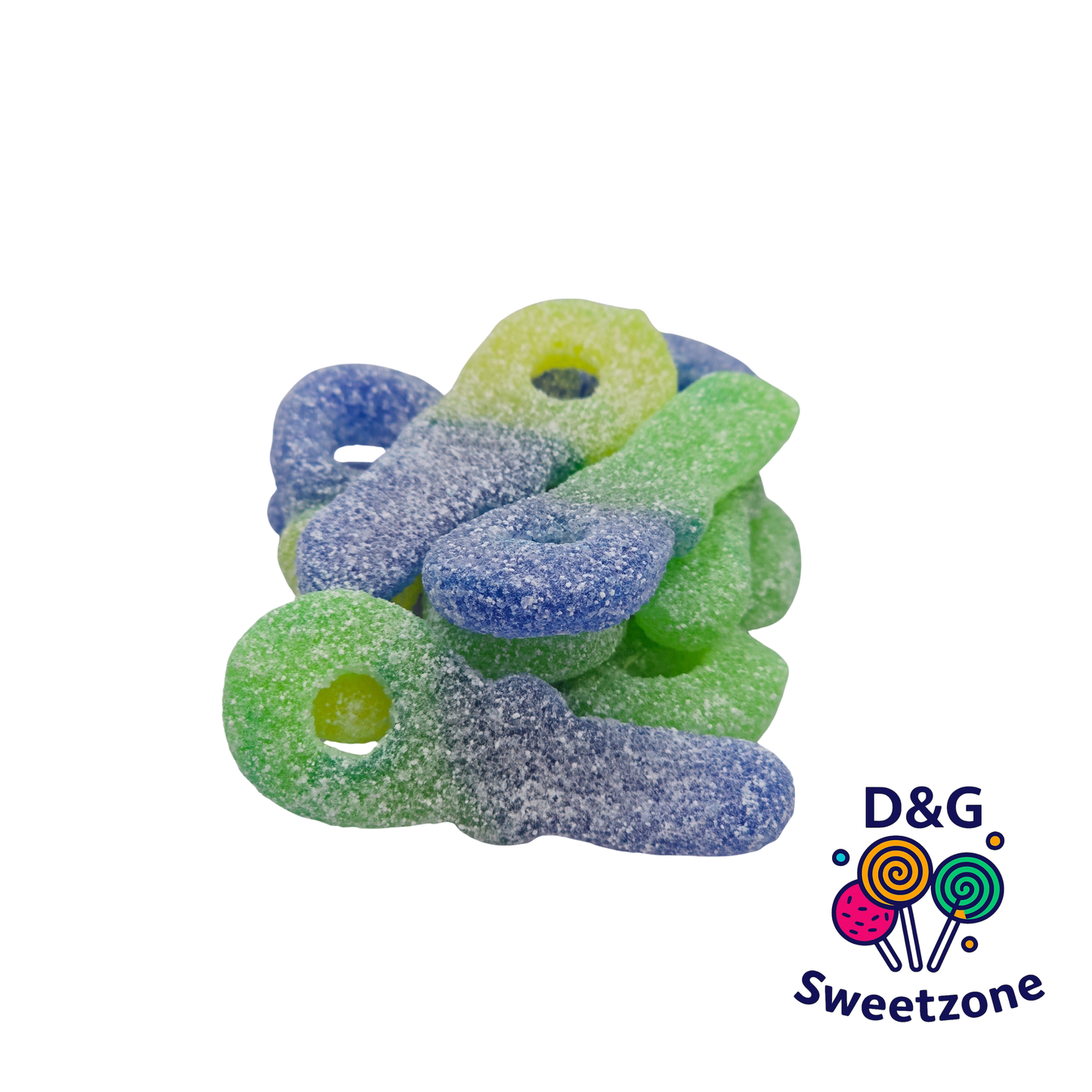 Kingsway Vegan Tongue Painting Fizzy Dummies - dummy shaped fizzy sweets with tongue painting effect