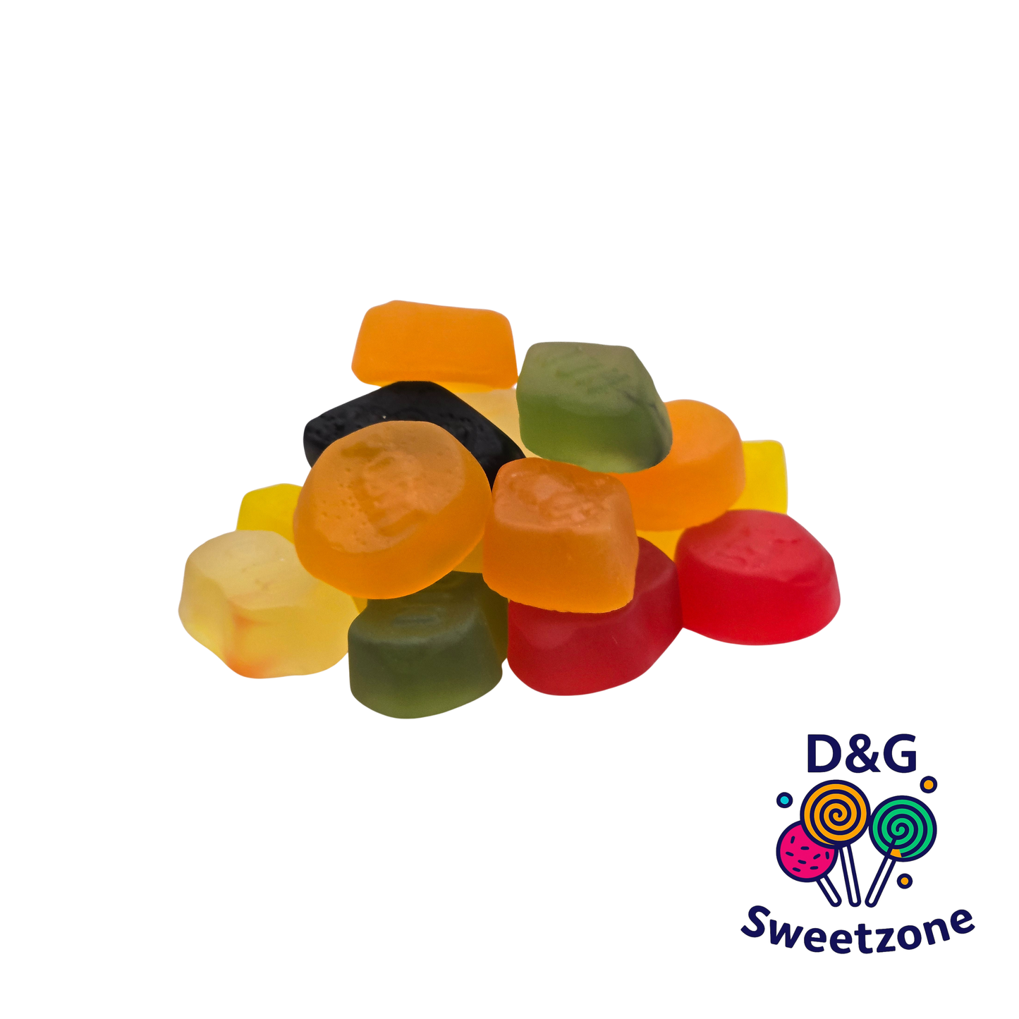 Kingsway Wine Gums - classic British chewy sweets in assorted fruit flavours