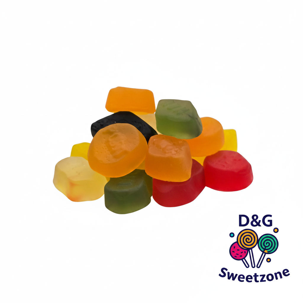 Kingsway Wine Gums - classic British chewy sweets in assorted fruit flavours