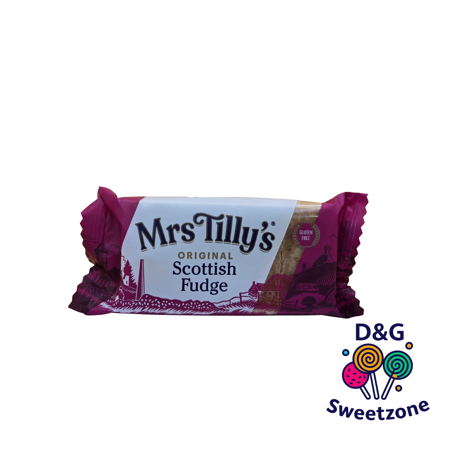 Mrs Tilly's Original Scottish Fudge Bar - traditional Scottish fudge bar