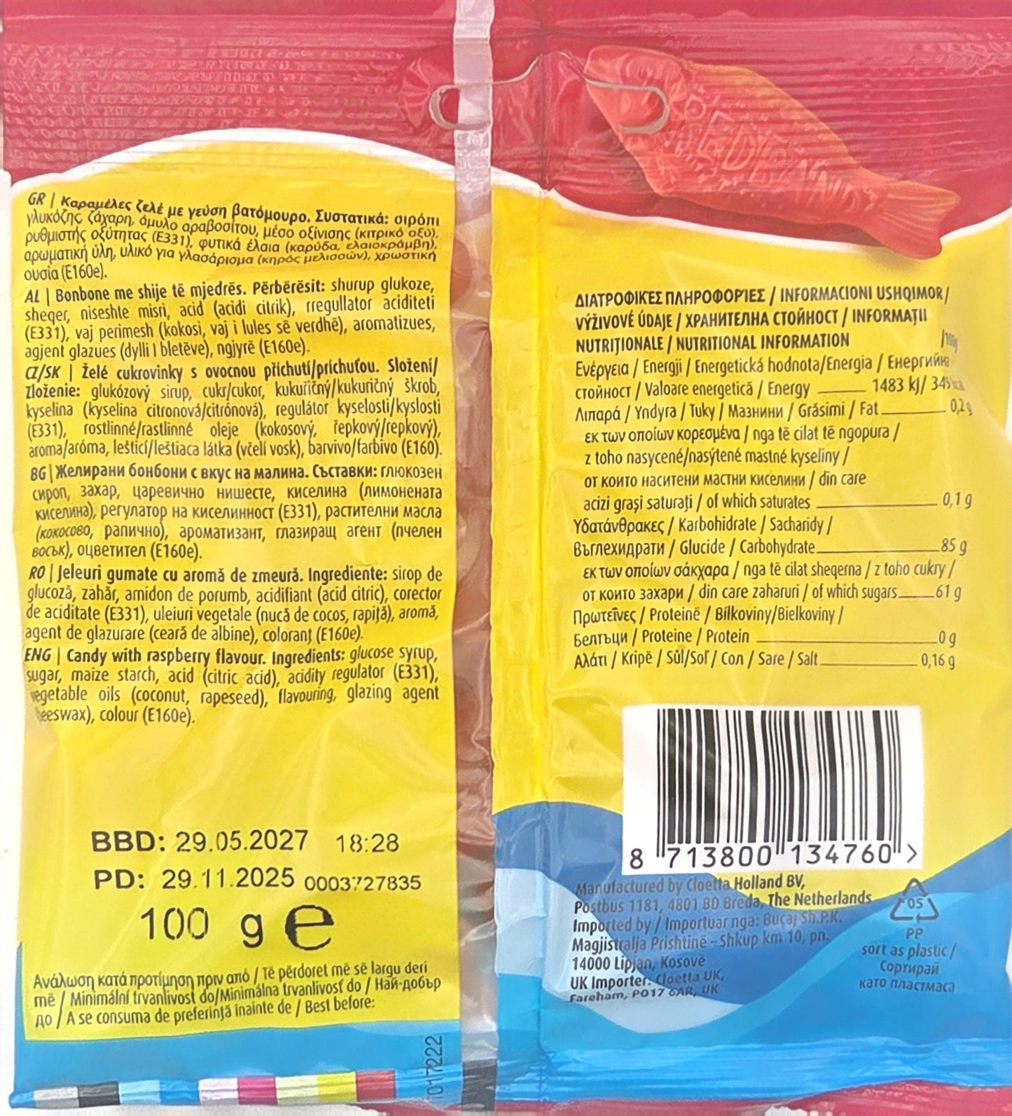 Swedish Fish Original 100g