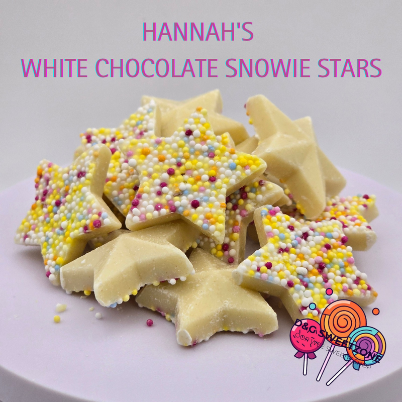 Hannah's White Chocolate Snowie Stars