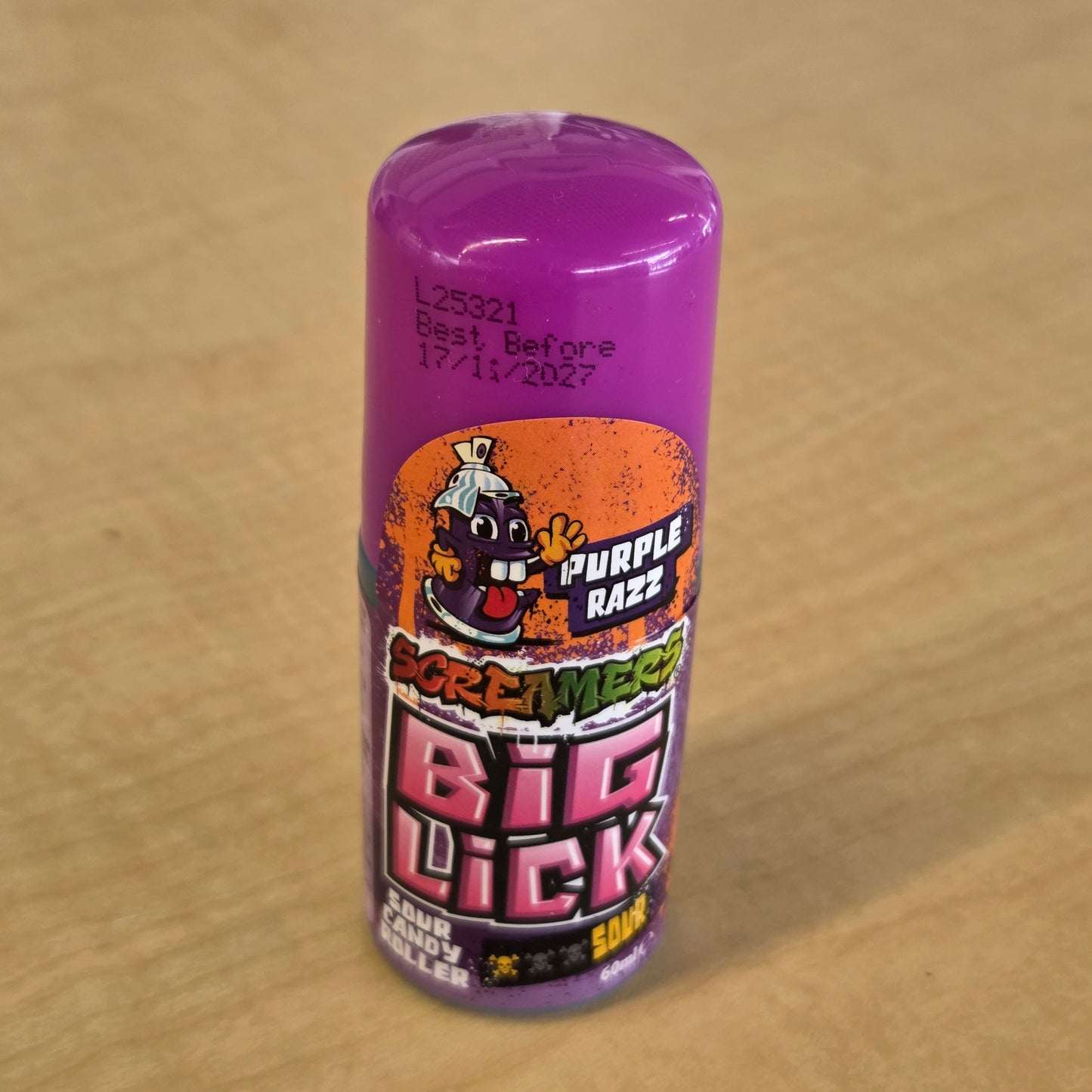 Zed Candy Screamers Purple Razz Big Lick 60ml