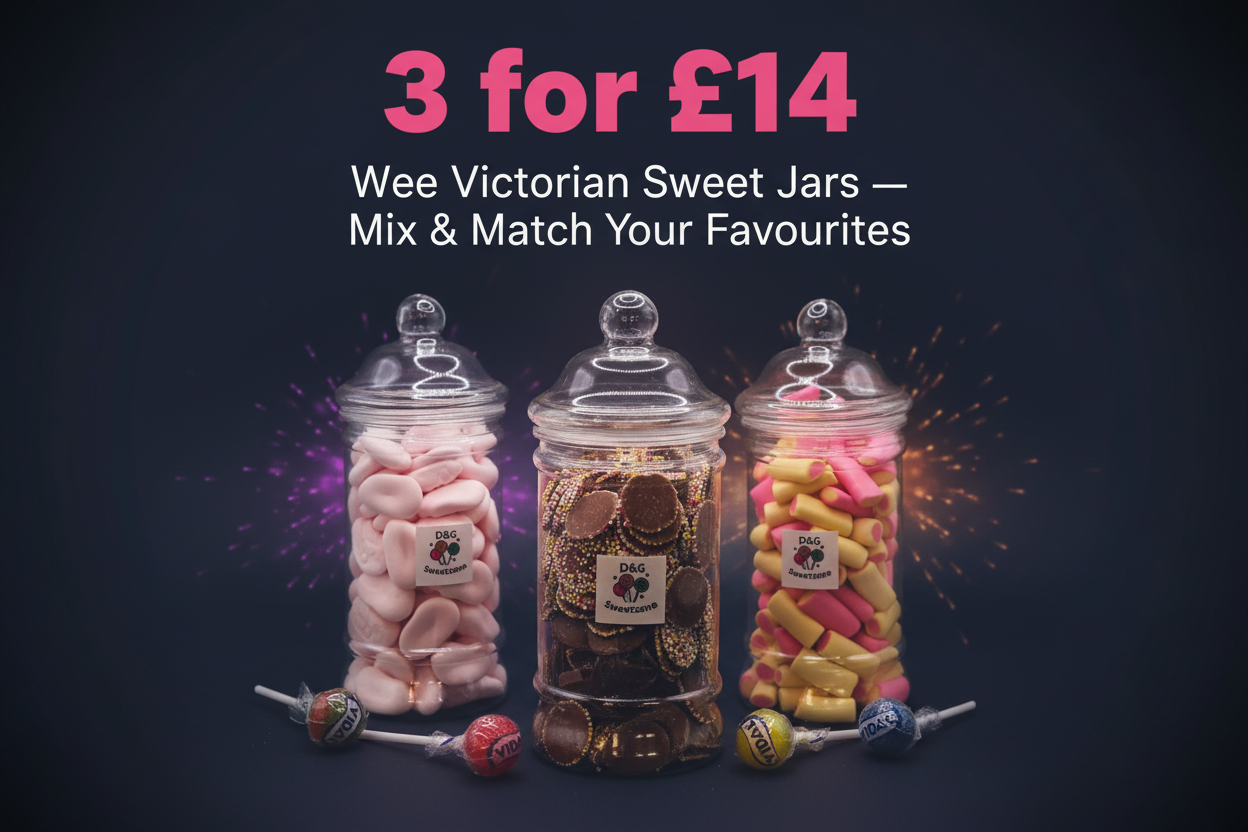 D&G Wee Victorian Sweet jar — £5.00