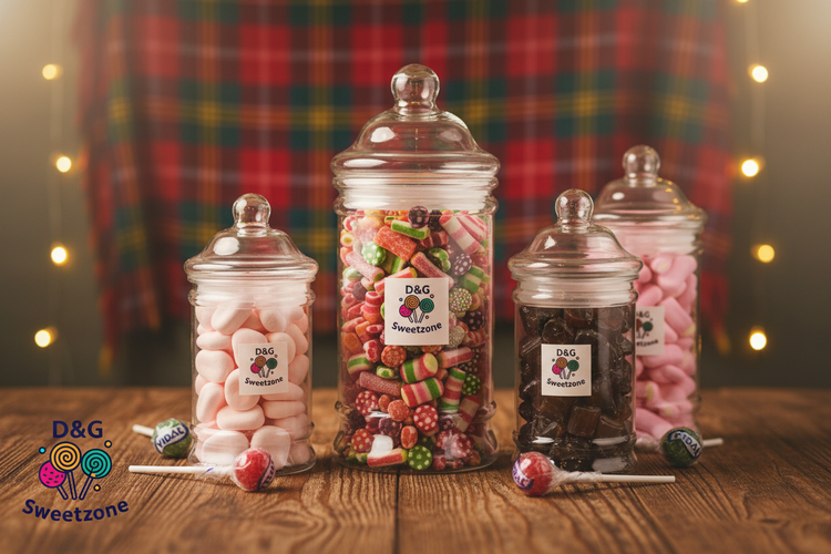 Sweet Gift Jars Banner
