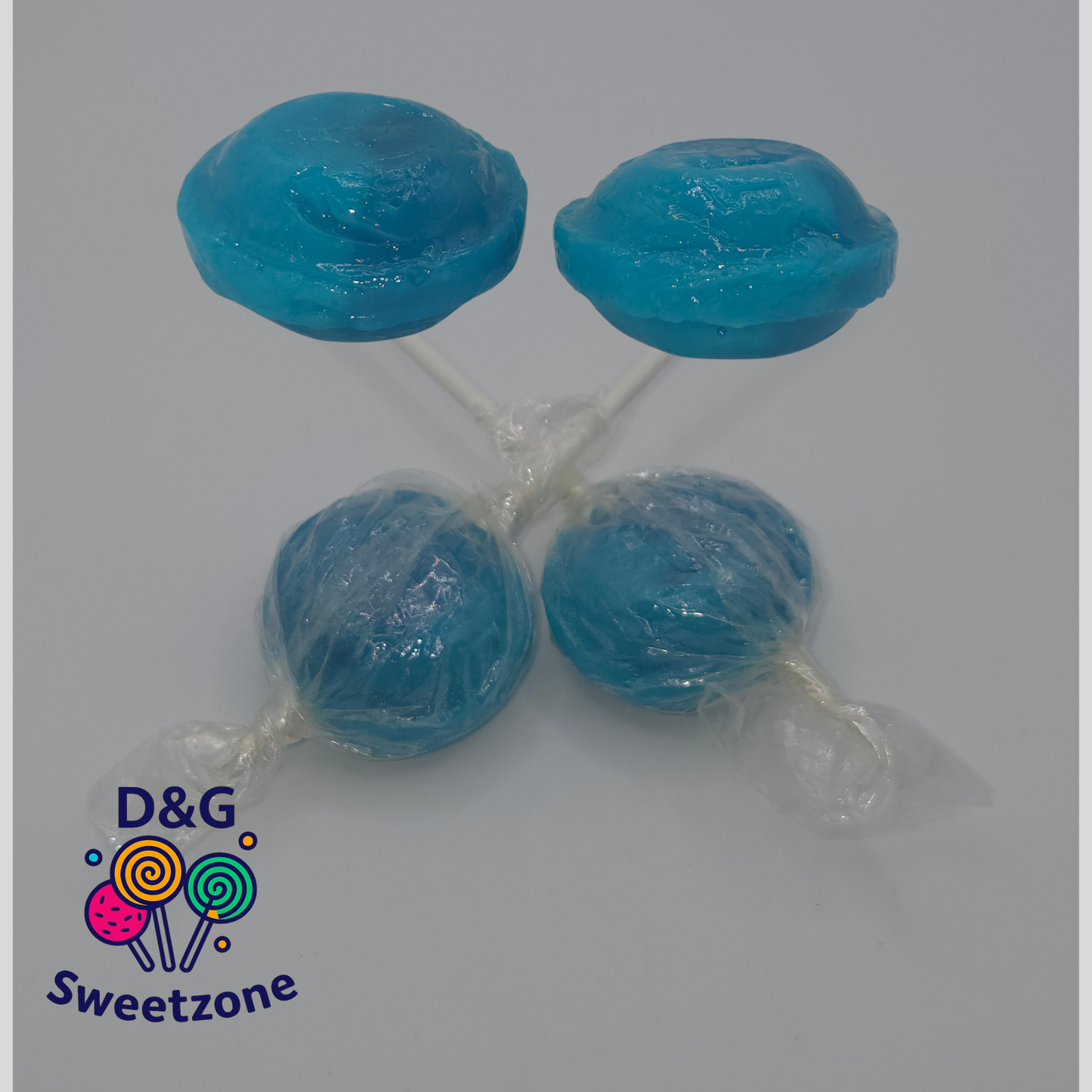 Dobsons Wrapped Blue Raspberry Mega Lollies