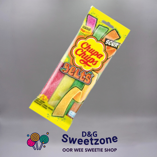 Chupa Chups Sour Mixed Belts 90g ? D&G Sweetzone Falkirk
