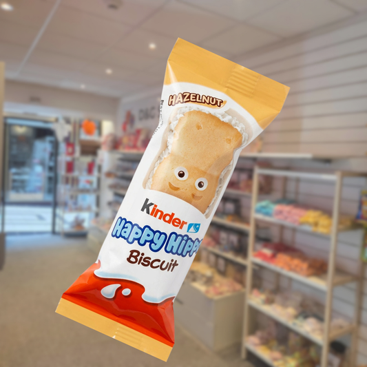 Kinder Happy Hippo Milk & Hazelnut Wafer Biscuit 20.7g