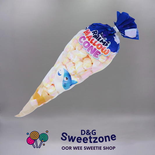 Candy Realms Mallow Mix Cone Bag (125g) ? D&G Sweetzone Falkirk
