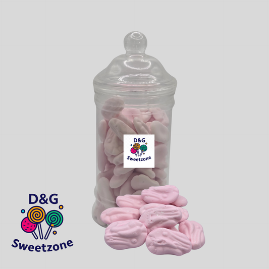 D&G Pink Shrimps Wee Victorian Sweet jar