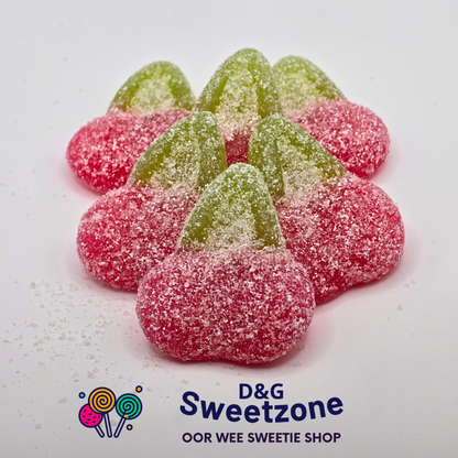 Kingsway Vegan Large Fizzy Twin Cherries ? D&G Sweetzone Falkirk
