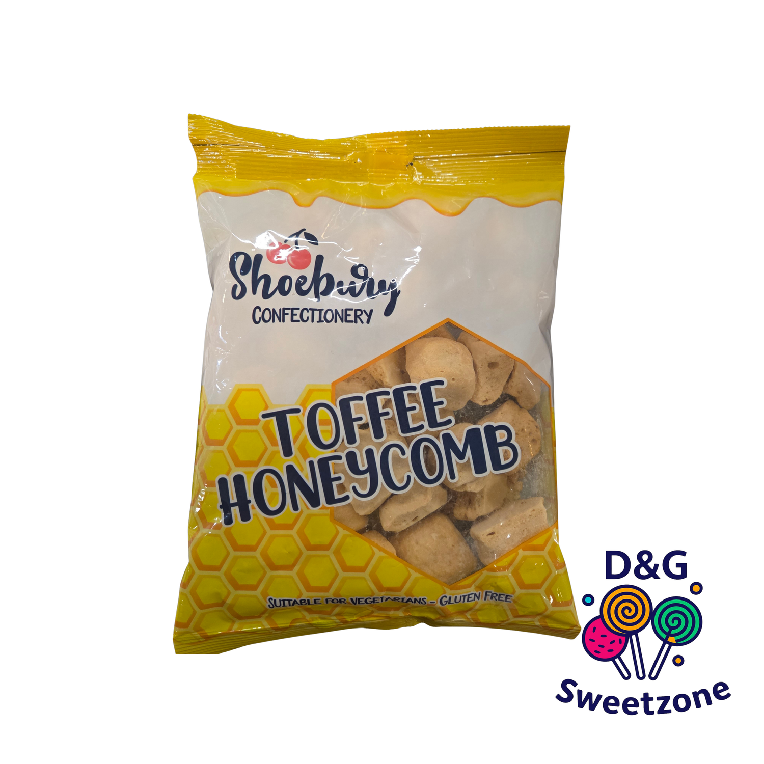 Toffee Honeycomb Bags 150g ? D&G Sweetzone Falkirk
