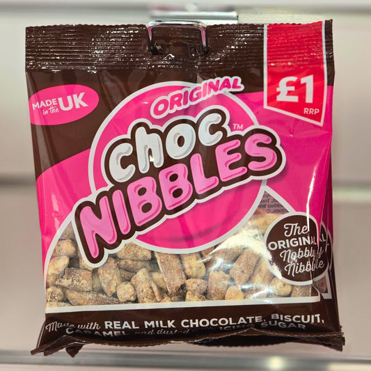 Original Choc Nibbles Bag 150g