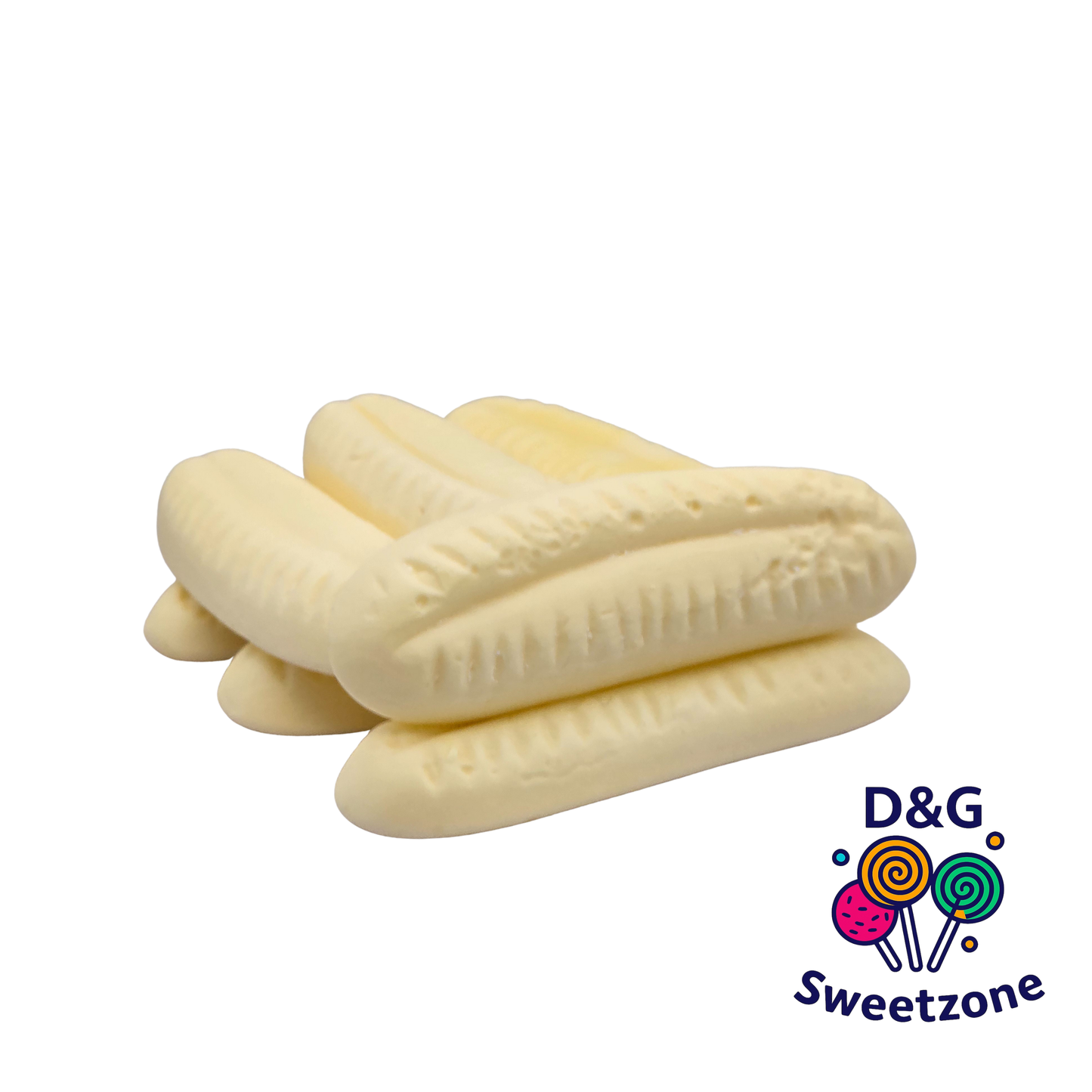 Barratt Bumper Bananas - banana flavour foam sweets in classic banana shape
