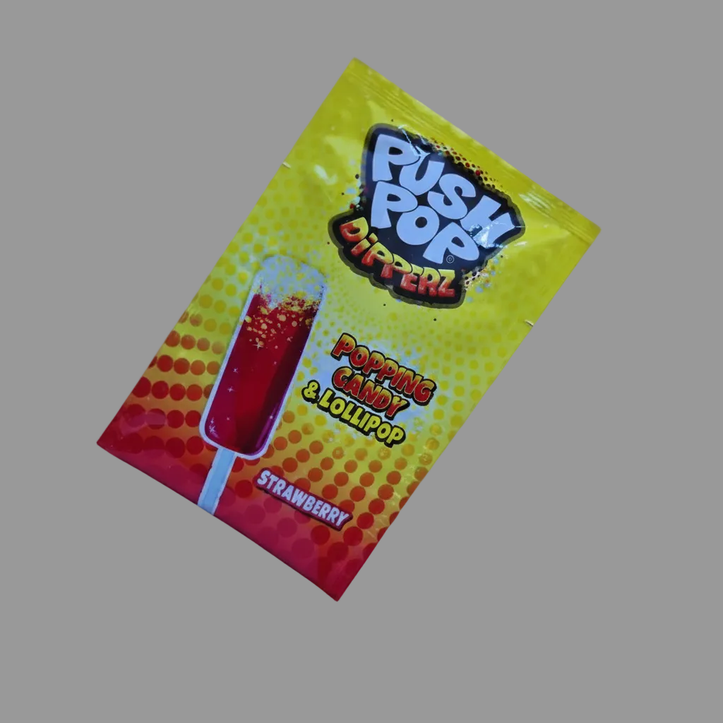 Bazooka Push Pop Dipperz 12g | D&G Sweetzone, Stirling