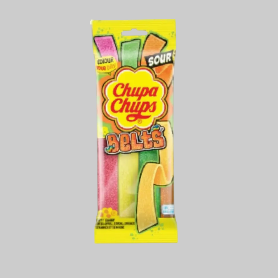 Chupa Chups Sour Mixed Belts 90g | D&G Sweetzone, Stirling
