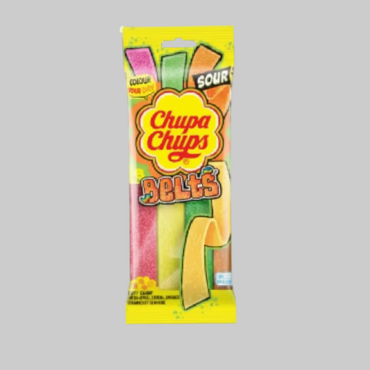 Chupa Chups Sour Mixed Belts 90g | D&G Sweetzone, Stirling
