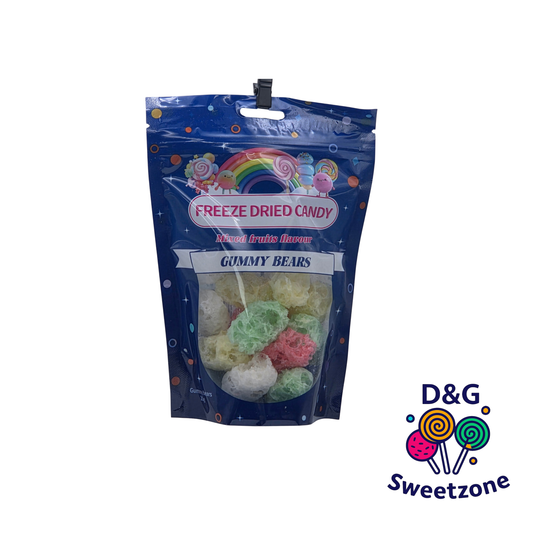 Freeze Dried Gummy Bears - crunchy freeze dried gummy bears
