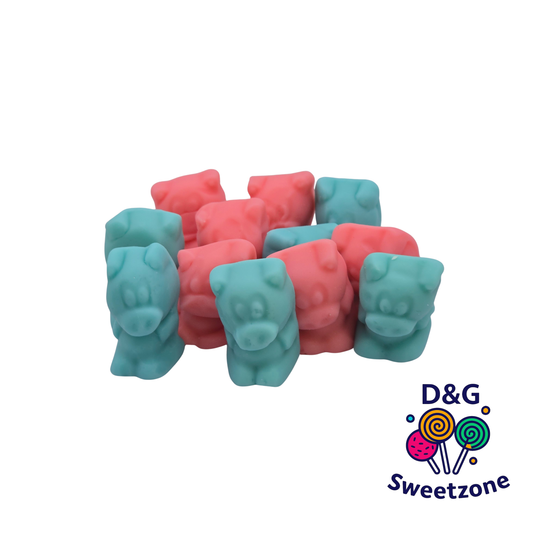 Kingsway Bubblegum Pigs - pig shaped jelly sweets with bubblegum flavour
