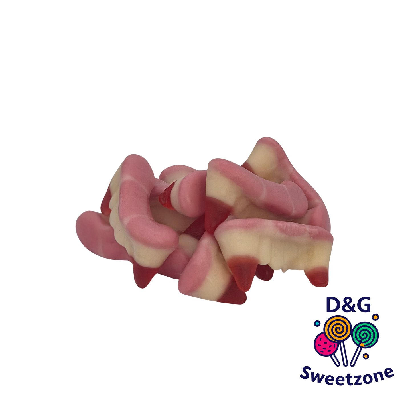 Kingsway Mini Teeth Fangs - mini vampire teeth shaped jelly sweets
