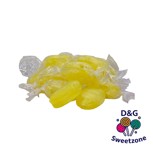 Kingsway Vegan Lemon Sherbet - lemon sherbet flavour vegan sweets
