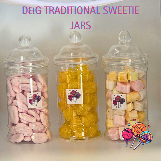 D&G traditional Sweetie Jars – 300g