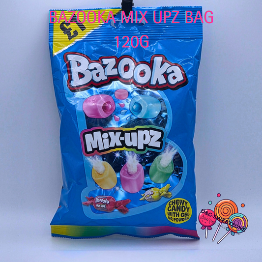 Bazooka Mix Upz Bag 120g