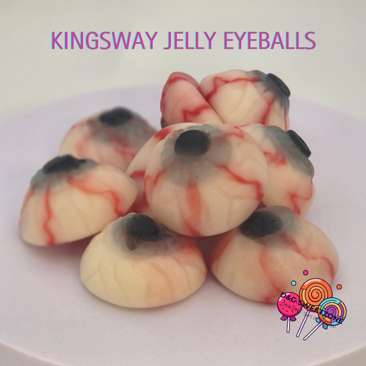 Kingsway Jelly Eyeballs- Jelly sweets in an eyeball shape