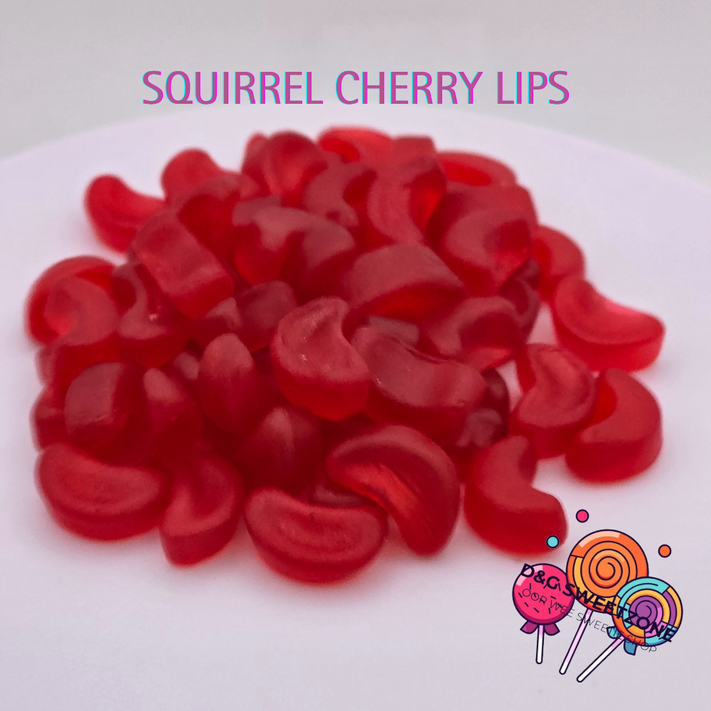 Squirrel Cherry Lips – Retro Cherry-Flavoured Gummy Delights