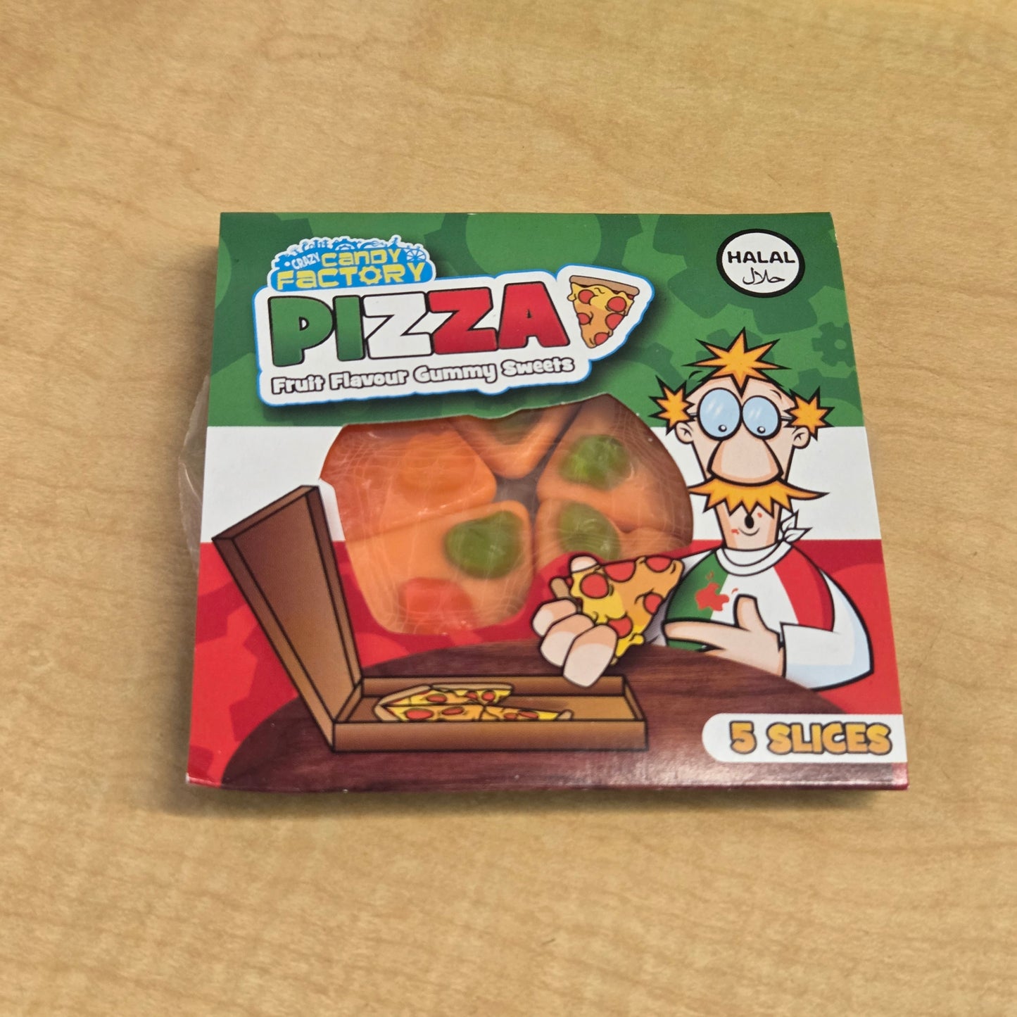 Crazy Candy Factory Pizza Slices
