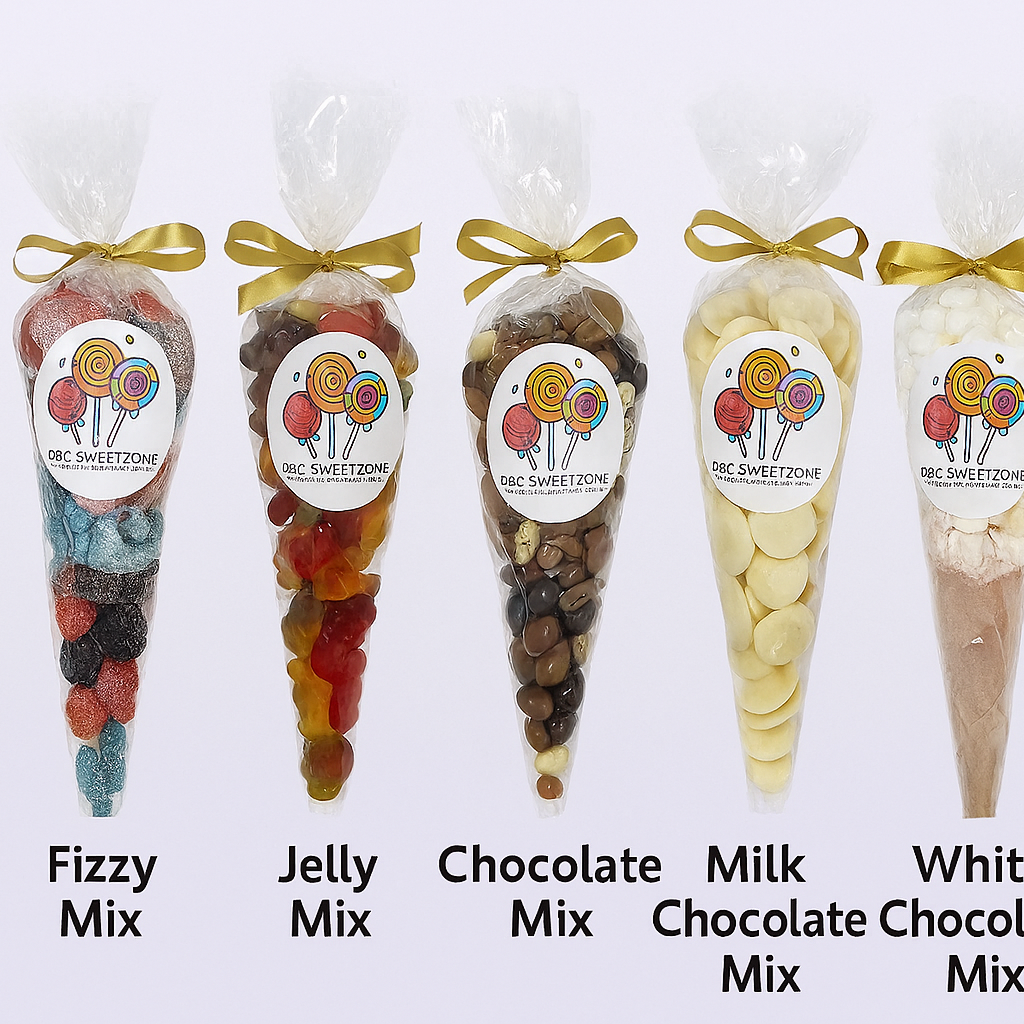 D&G Sweetie Cone Bags - Perfect for Celebrations