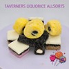 Taveners Liquorice Allsorts - Traditional liquorice confectionery in a colourful, classic assortment.