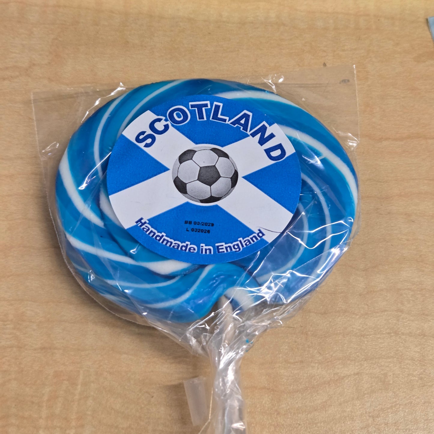 Candy Pops Scotland World Cup Lollipops