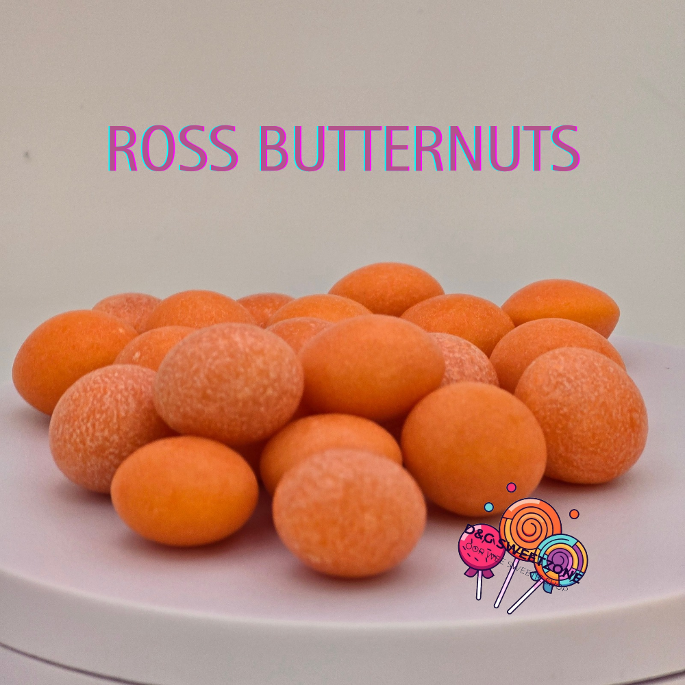 Scottish Ross Butternuts - Classic Butterscotch-Flavoured Scottish Sweets