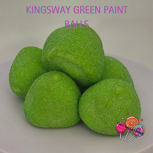 Kingsway Green Paint Balls - Apple, Vanilla & Packed with Fun!