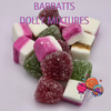 Barratt Dolly Mixture – A colourful mix of soft fondant shapes and chewy jelly sweets in a variety of fruity flavours.