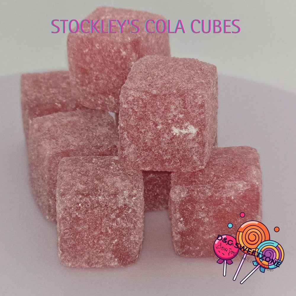 Stockley's Cola Cubes - Classic Cola Flavour with a Crystallised Crunch