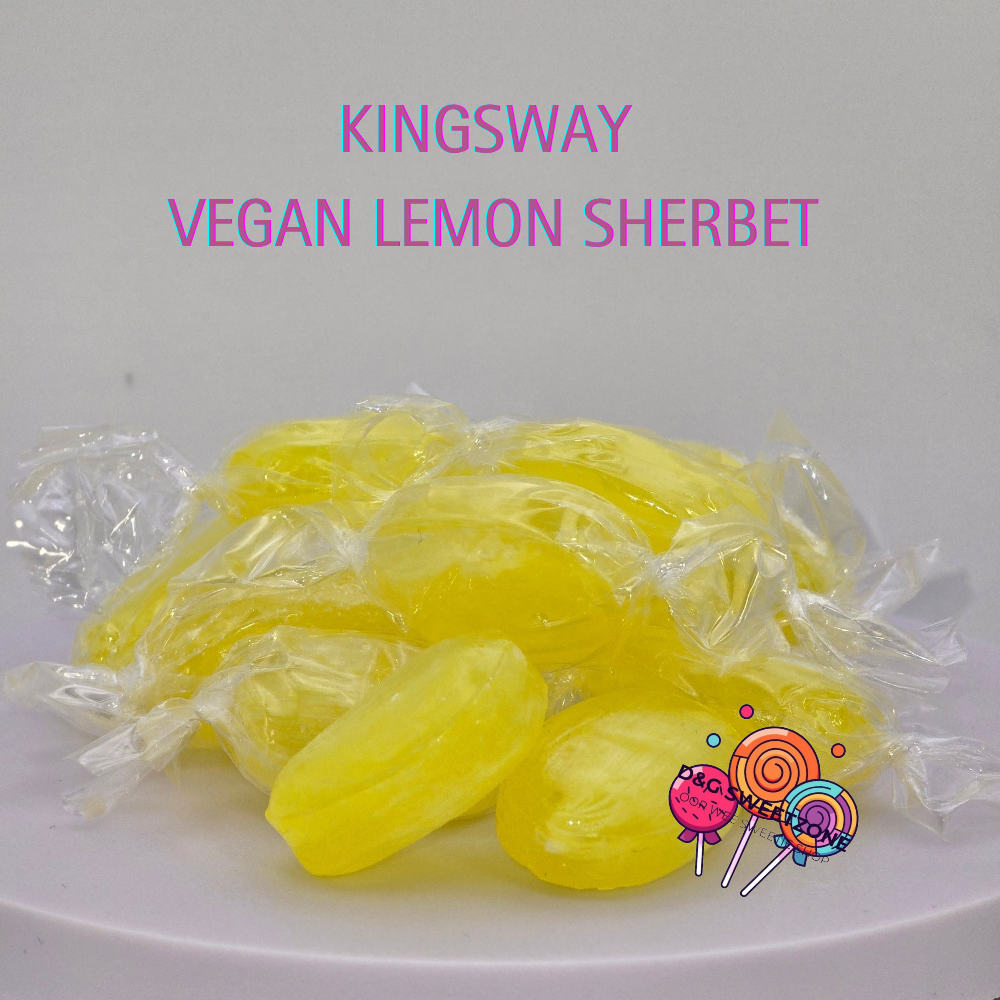 Kingsway Vegan Lemon Sherbet – Zesty, Fizzy Totally Vegan!