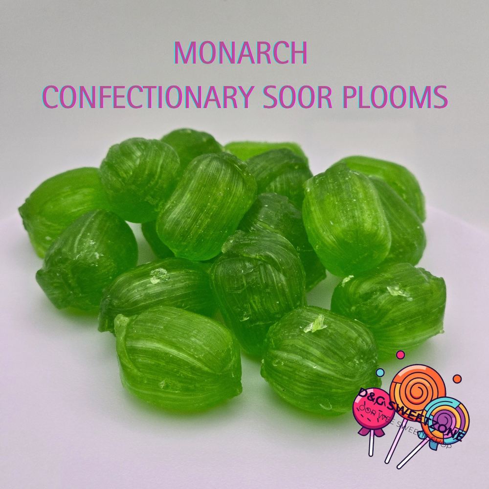 Monarch Confectionary Soor Plooms - Traditional Scottish Boiled Sweets